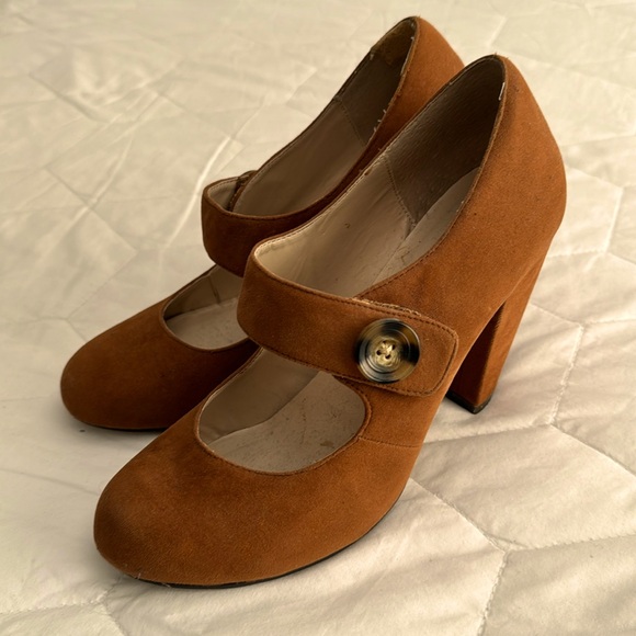 Pierre Dumas Shoes - Suede Mary Janes